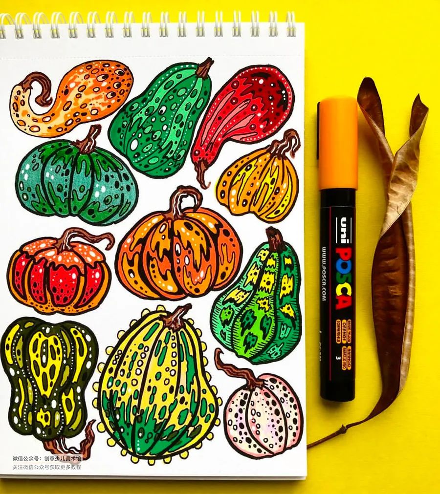 马克笔绘画背景简单,马克笔绘画简单素材