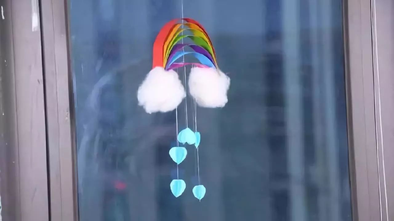 儿童手工小挂件制作,简单又漂亮的亲子手工挂件