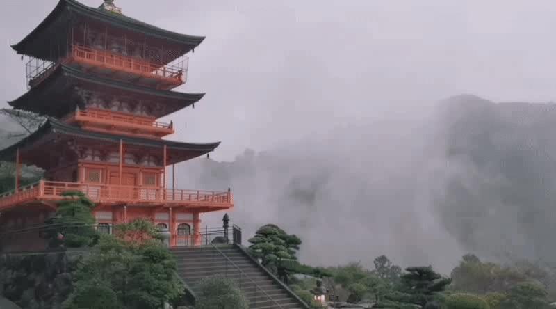 那智瀑布图片,那智瀑布天使瀑布