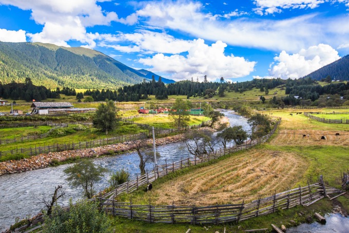 藏西秘境自然风景,瑞士宝藏小镇绝美风景