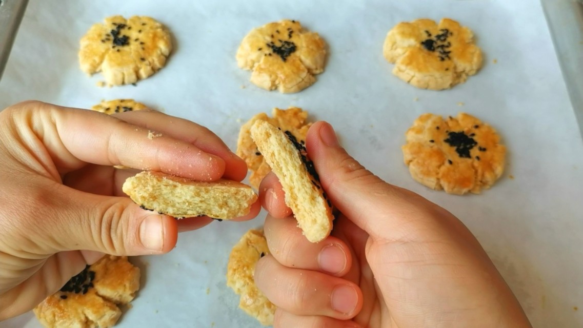 桃酥怎么做又软又香酥,学做桃酥小视频