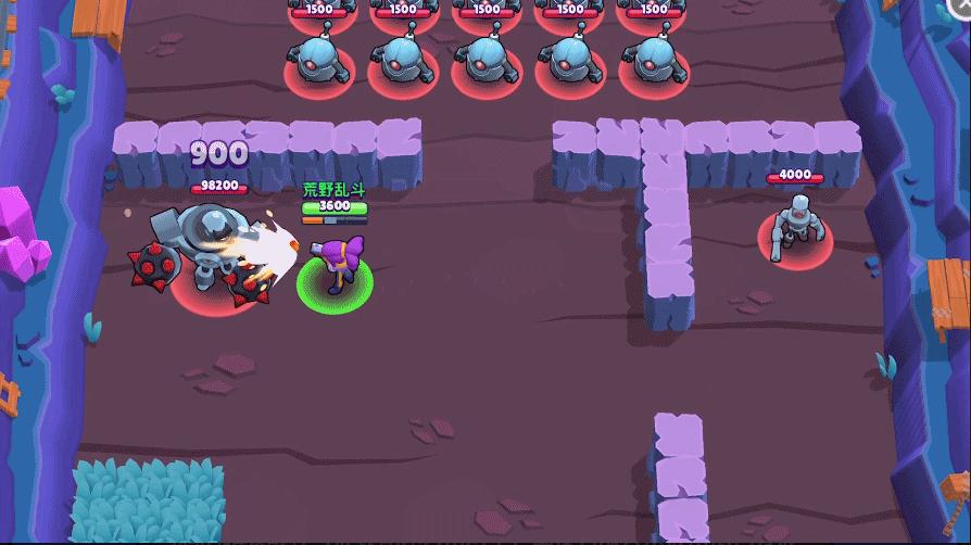 荒野乱斗公牛vs雪莉动画,荒野乱斗的雪莉厉害还是公牛厉害