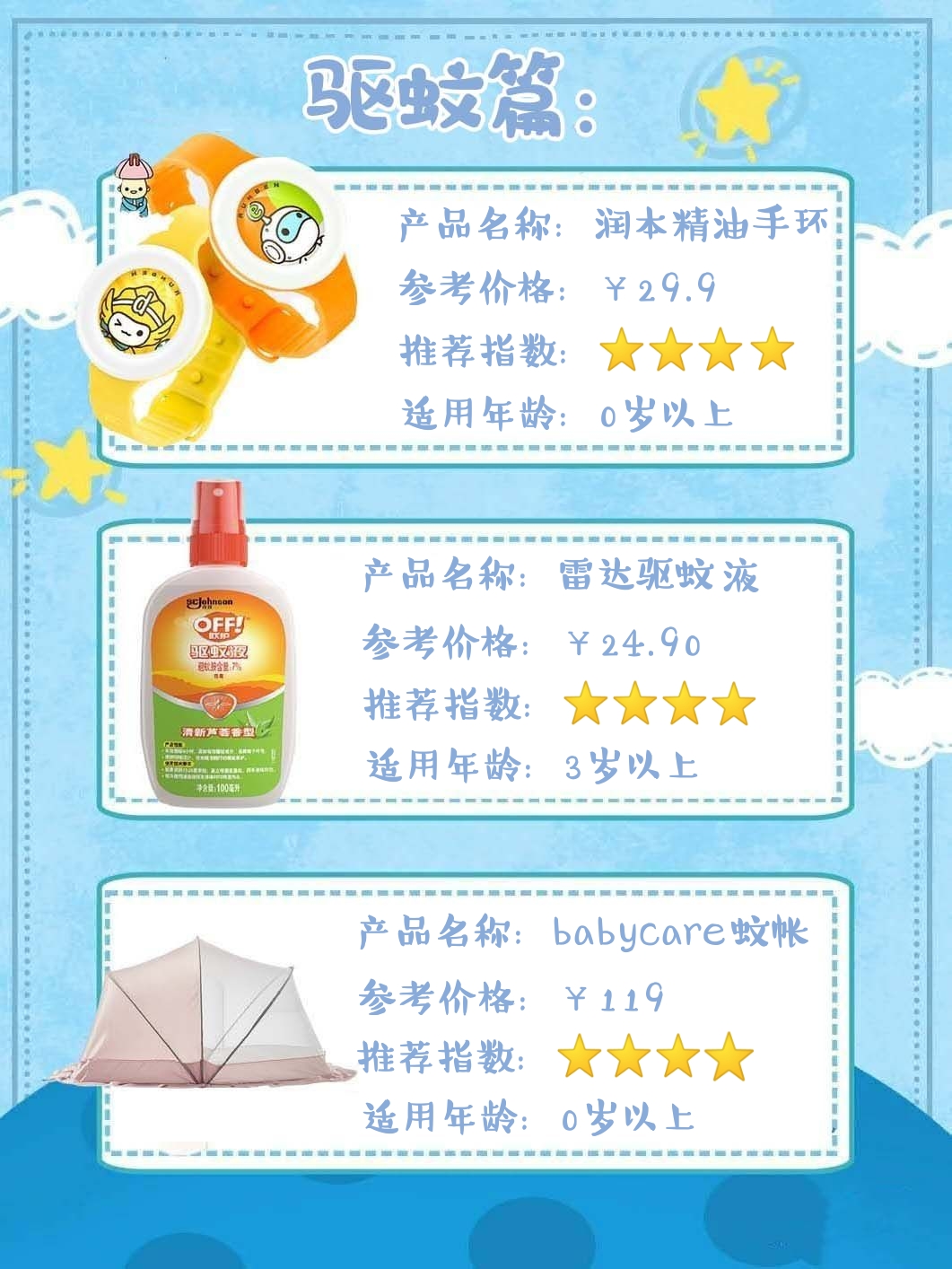 夏季婴儿好物拔草清单，你Pick了吗？