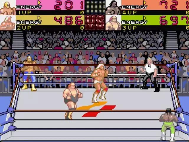 那些可以四人玩的街机游戏，不怕虎一样的敌人