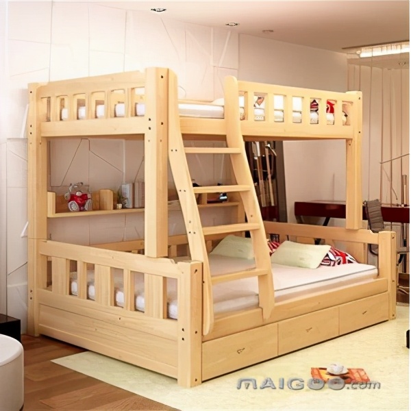 实木子母床1.5米价格,实木子母床哪里买便宜