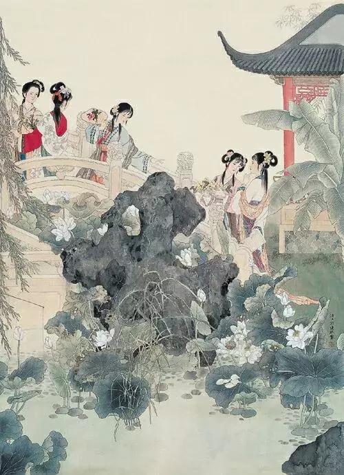 悠悠三百年，红楼夺目红。古今名家精绘《红楼梦》