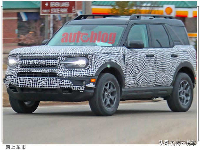 福特bronco四门版suv实车,福特bronco和吉姆尼