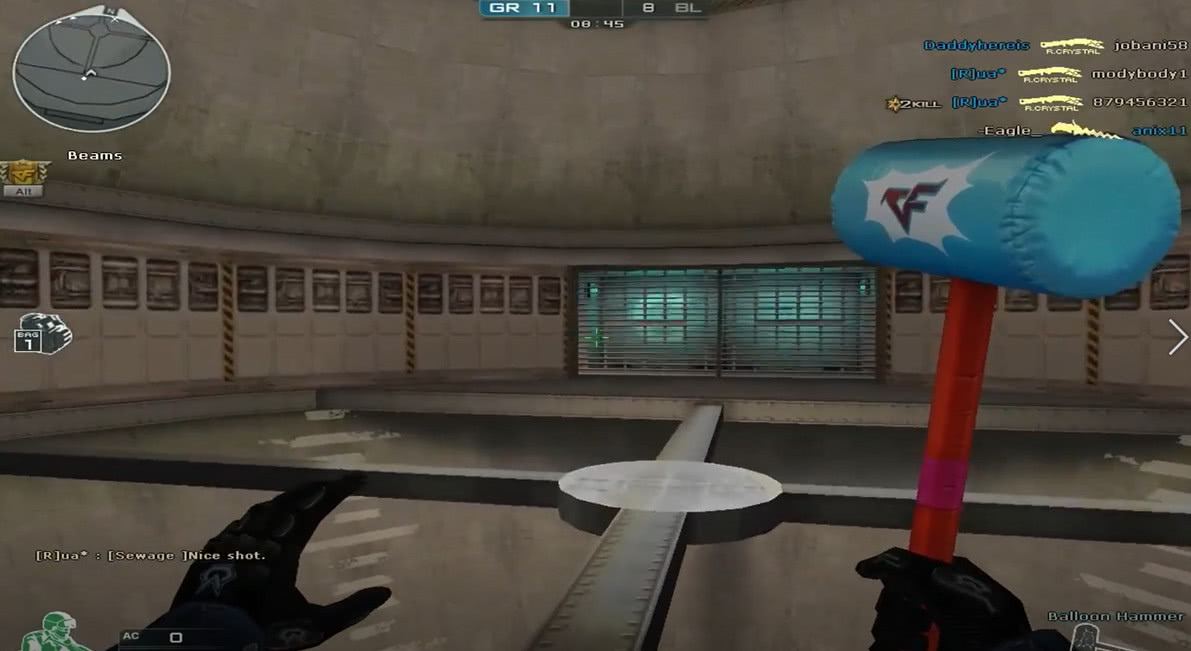 穿越火线：越南服流进国服的奇葩*器武**，木槌变成国服版的充气大锤