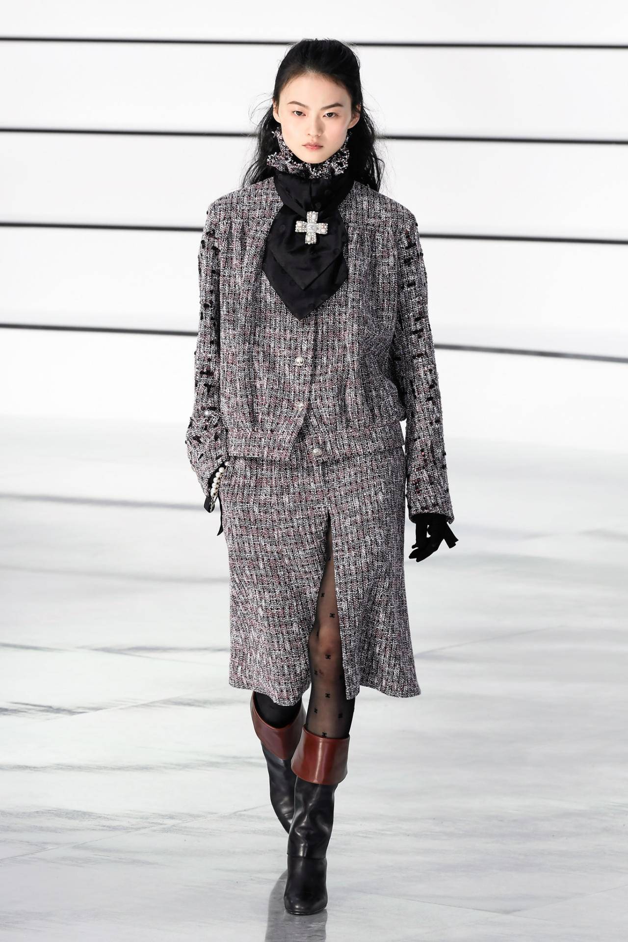 chanel早春秀,chanel2021成衣展