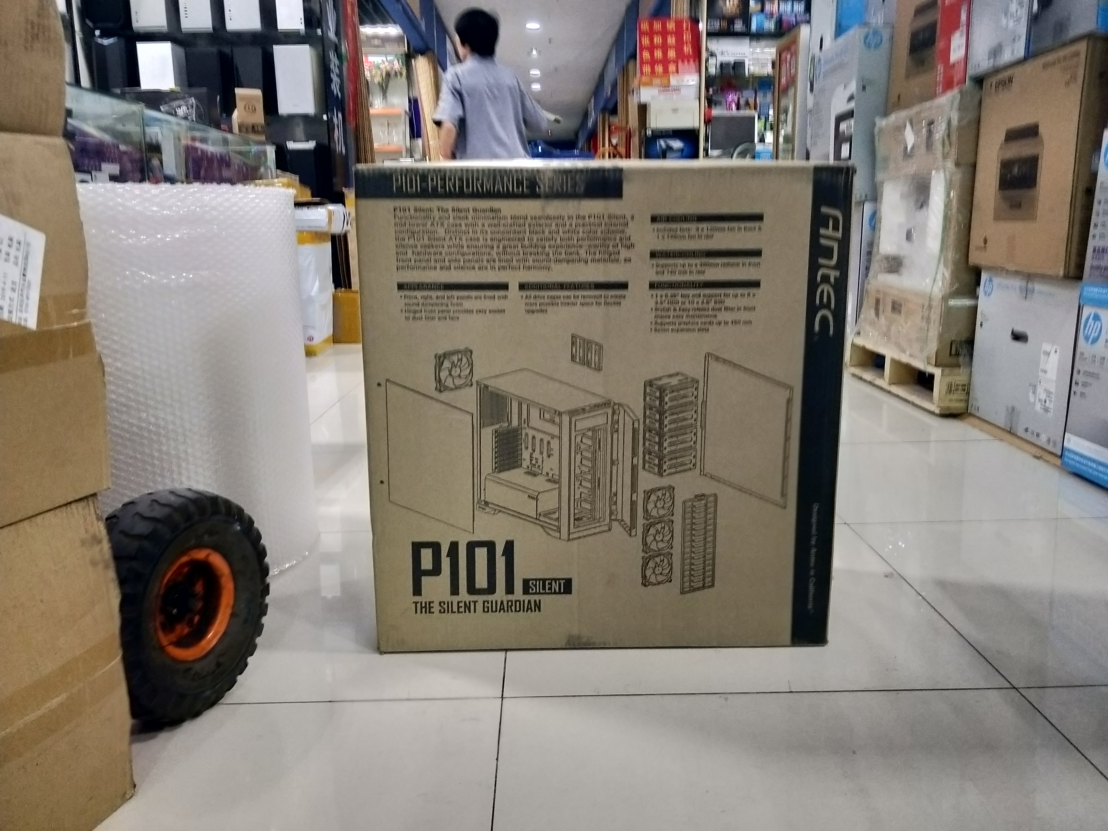 安钛克静音,安钛克无侧透机箱