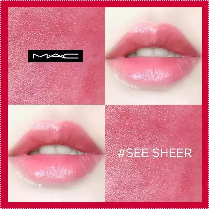 mac爆款口红色,mac爆款经典色试色