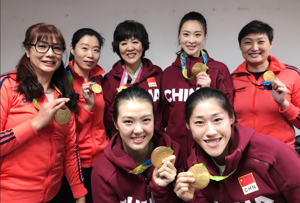 女排杨昊夺冠瞬间,女排黄金一代杨昊