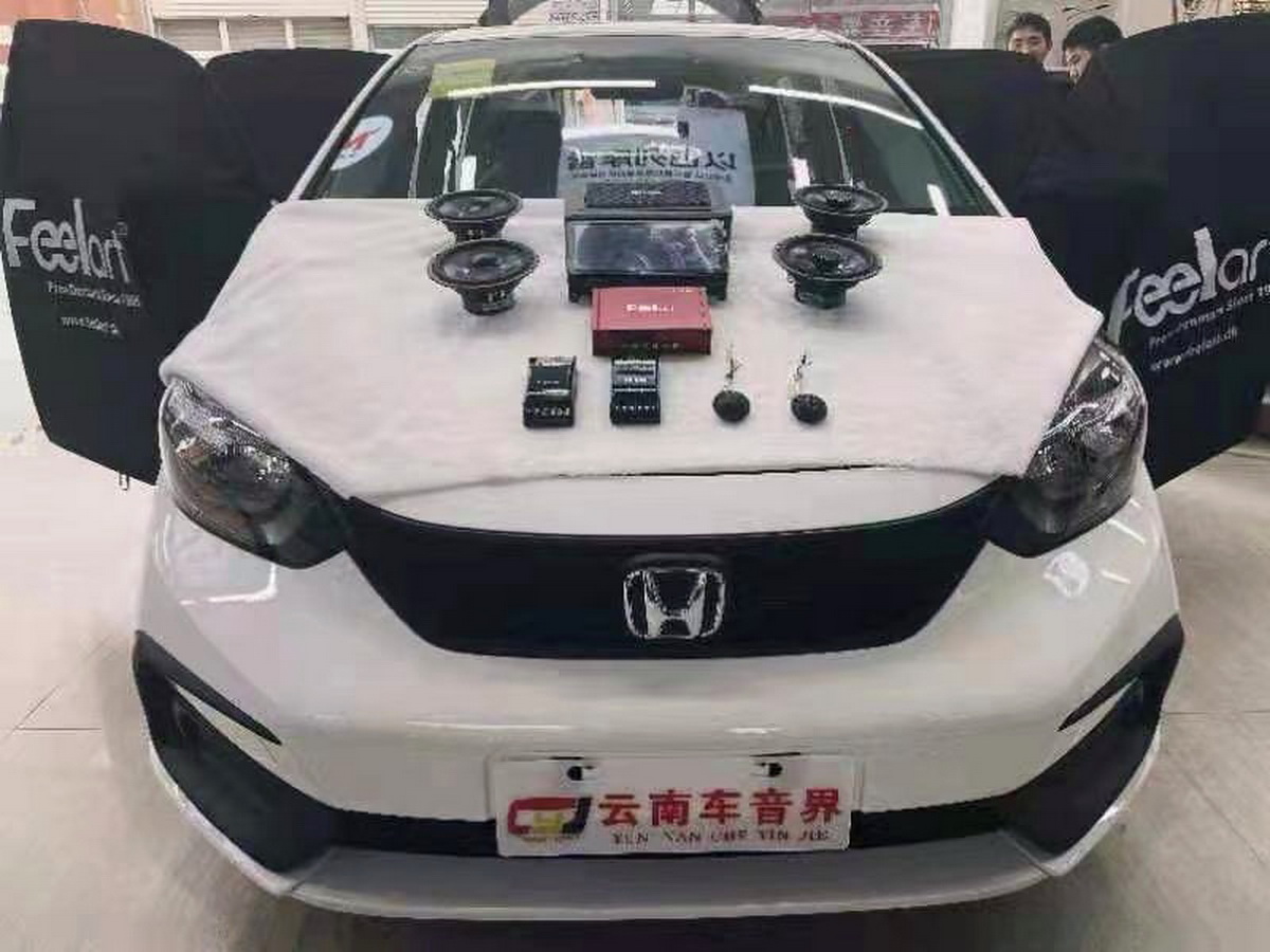 本田飞度加装dsp功放教程,新款本田飞度音响喇叭升级视频