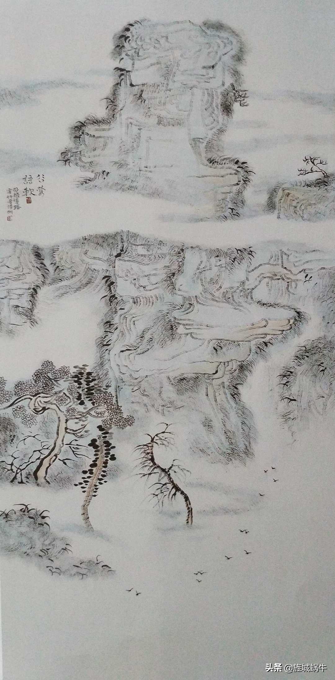 这些如梦如诗的画带你走向山林、田园，去领悟心的感触