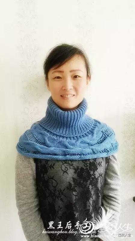 棒针麻花围脖的织法,棒针围脖的各种织法教程