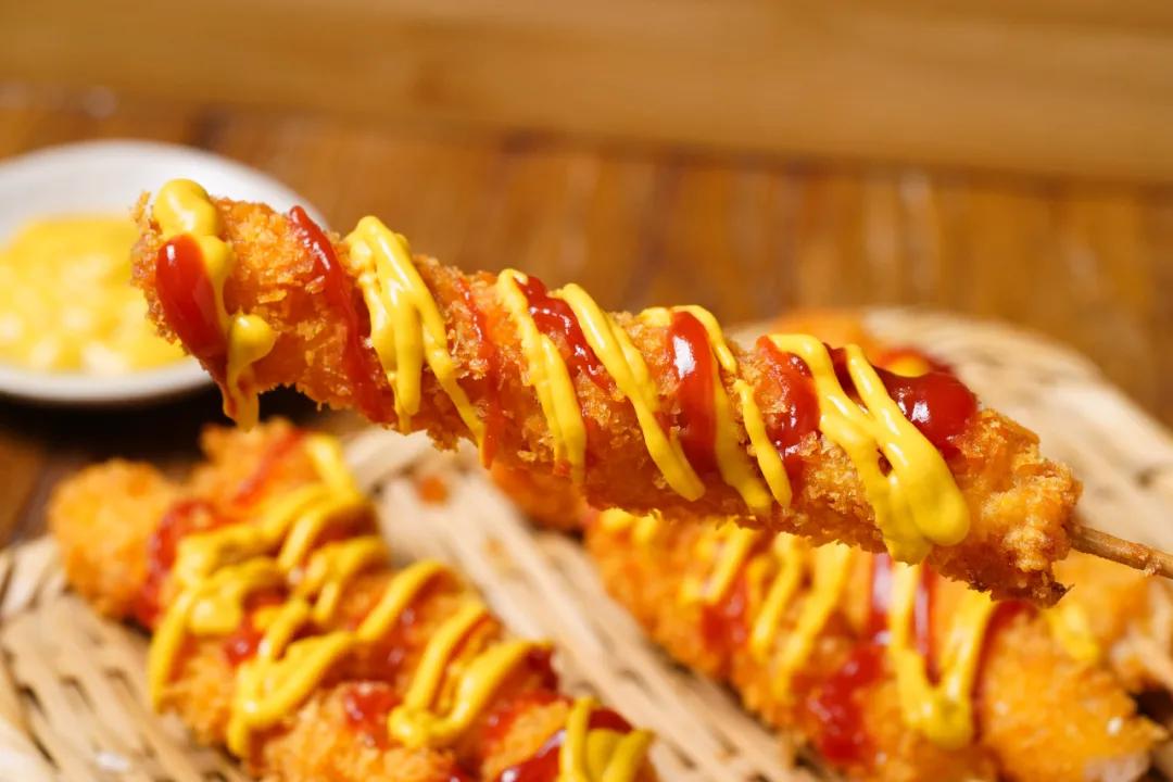 花三个小时做500根串串,3小时做500个串串