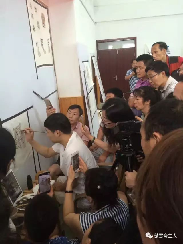 免费学工笔画,最全的画虎技法收集