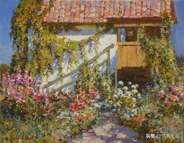 尤里奥布霍夫国画,尤里奥布霍夫作品