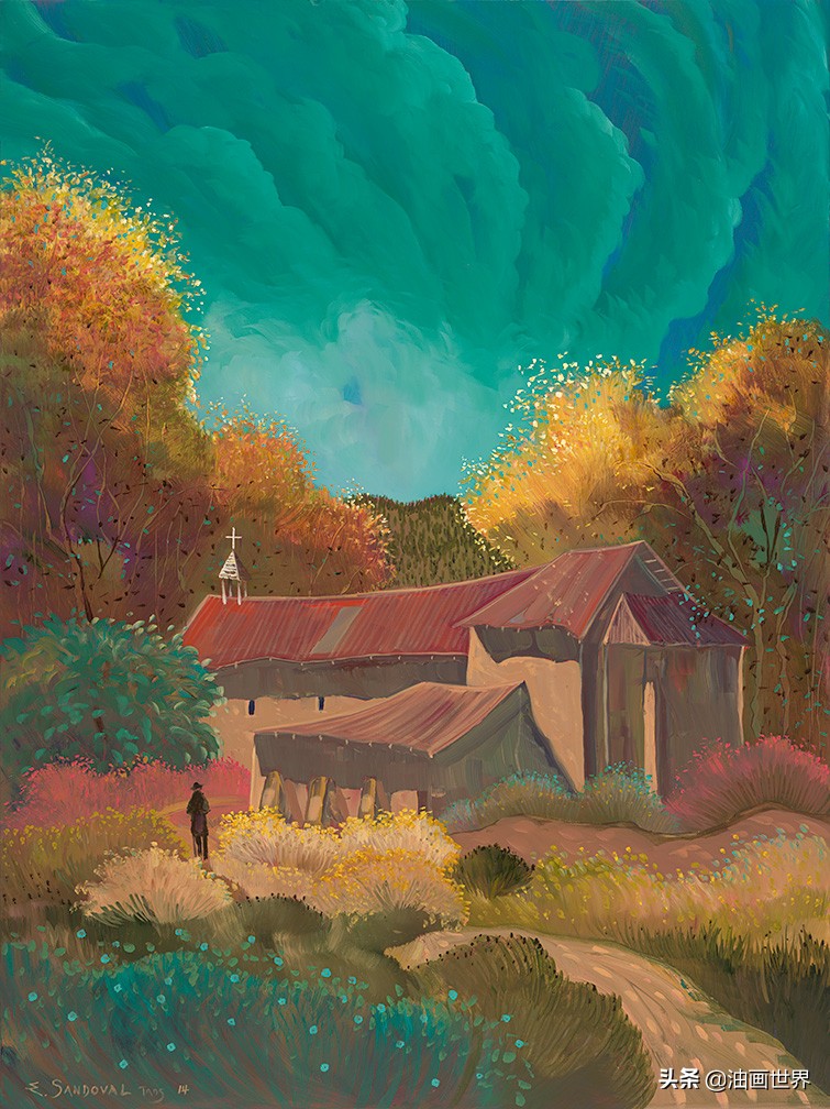 印象派色彩风景,解读印象派风景