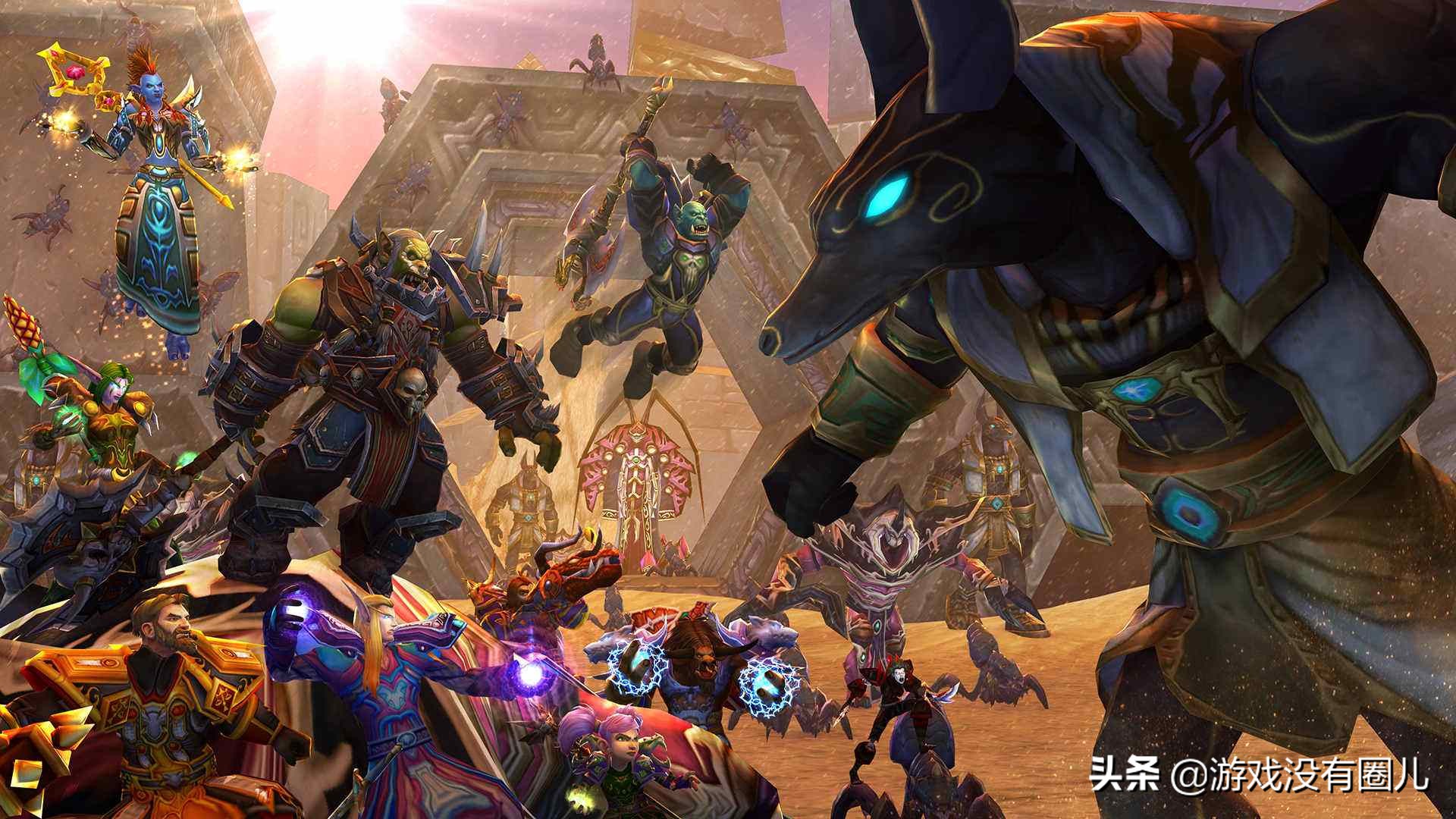 魔兽世界怀旧服灰谷石爪山困境,魔兽安其拉不开门