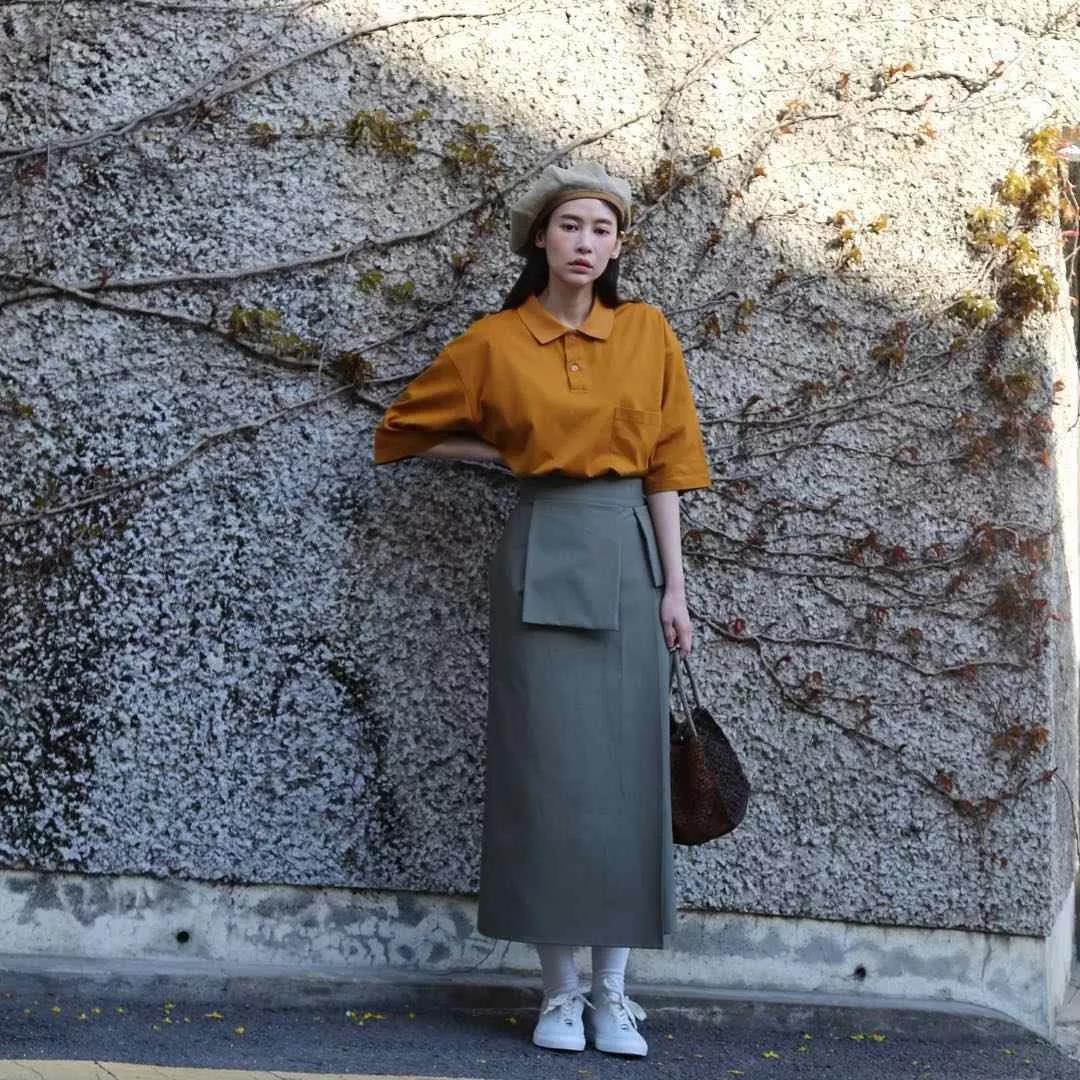 可甜可盐的小衫视频,高端甜美polo衫女款