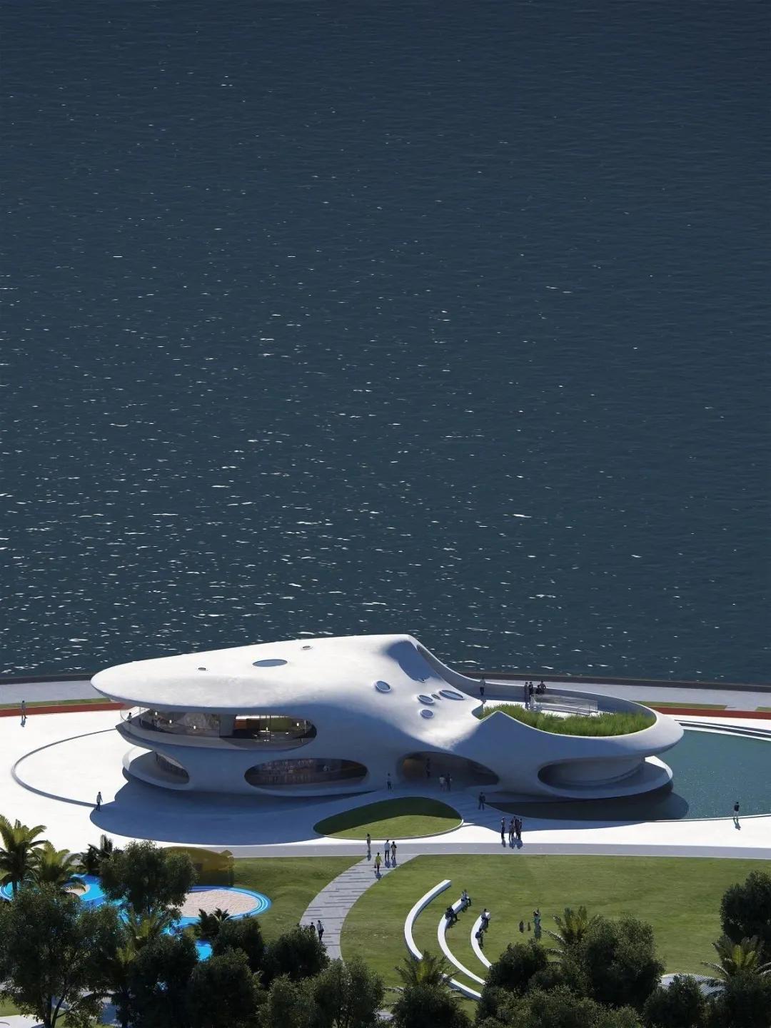 YDD·建筑|无尽的洞|海口“云洞图书馆”—晓书馆