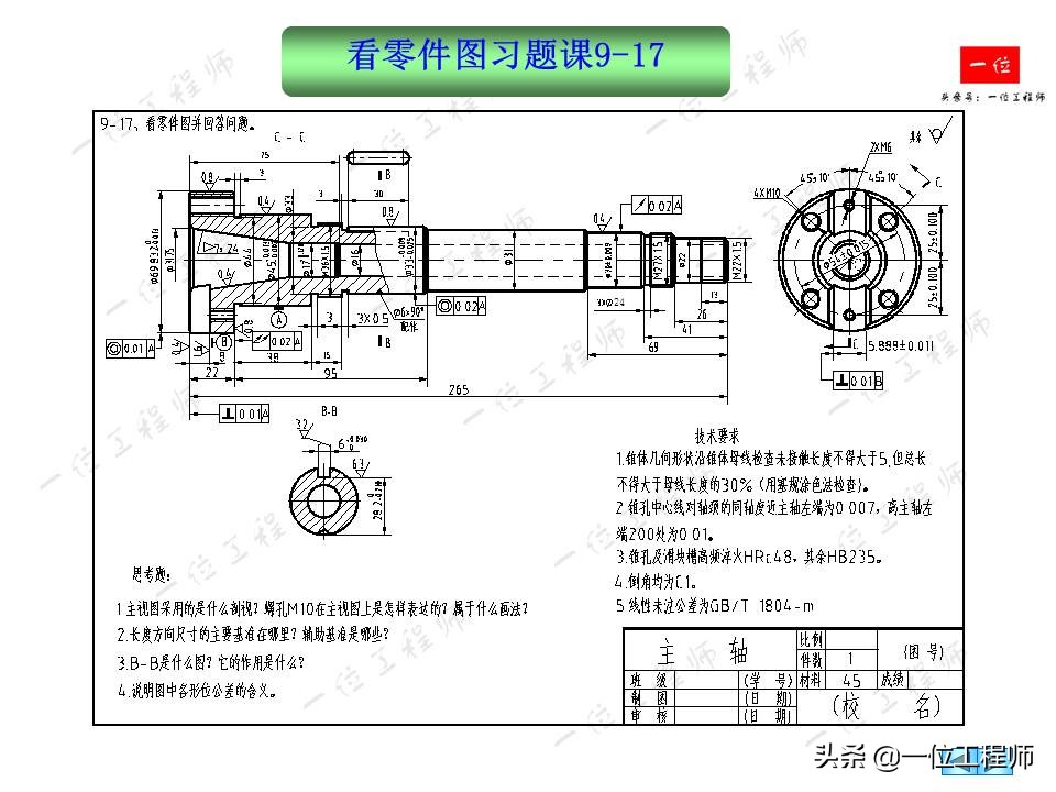 零件图基础知识,如何看懂机械零件图
