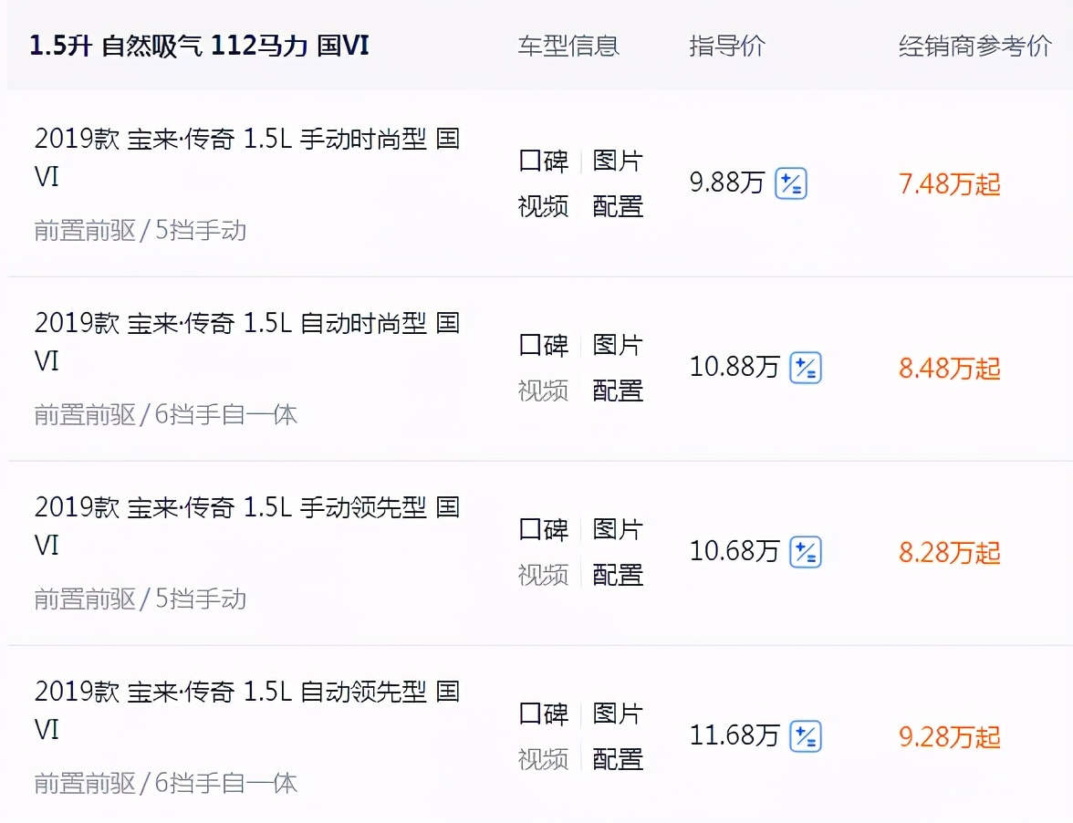 4s店19款宝来传奇为什么便宜,宝来2020款1.5t自动传奇二手价格