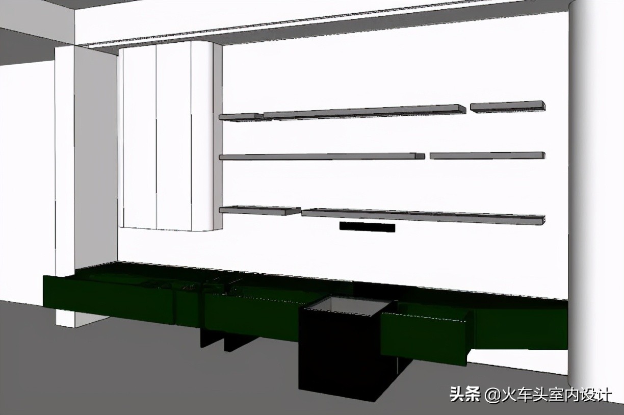 155㎡圆弧空间，三代同堂的无代沟共处