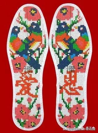 手工艺术鞋垫7层,手工鞋垫美术