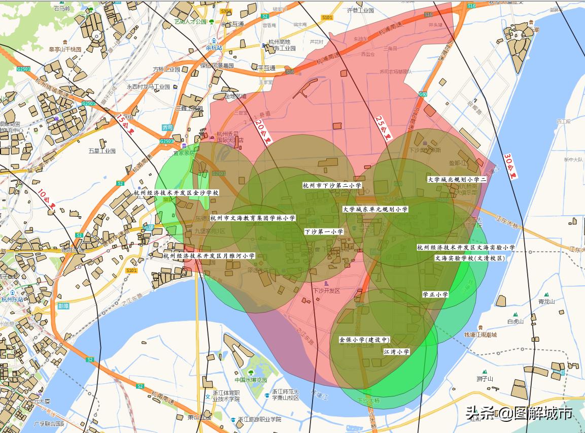 杭州下沙为什么那么繁华,杭州市余杭下沙地图