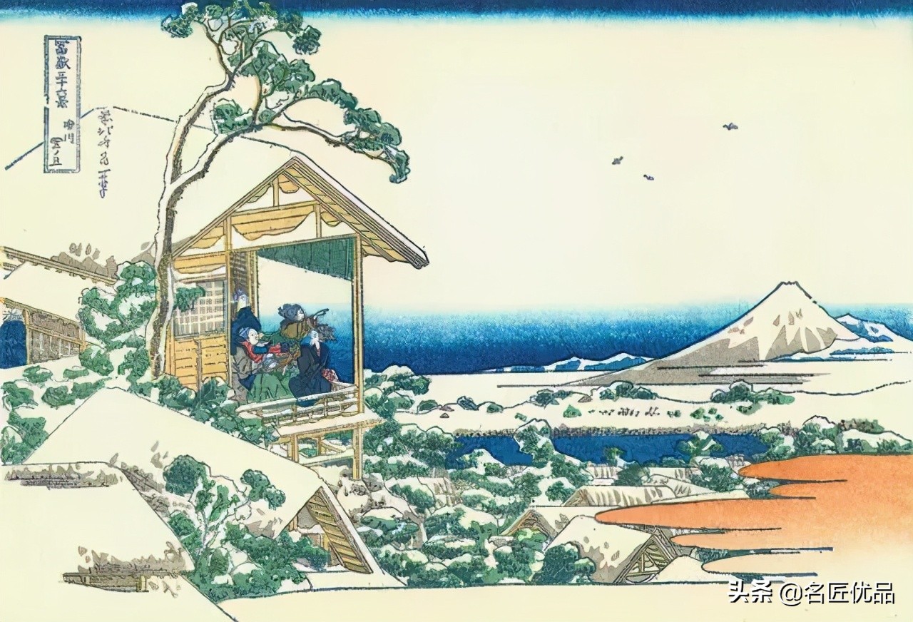 葛饰北斋富岳三十六景作品说明,清代五十位宫廷画师