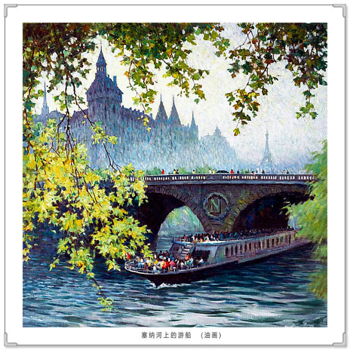 宫廷油画复古写真,高级灰风景油画写生作品