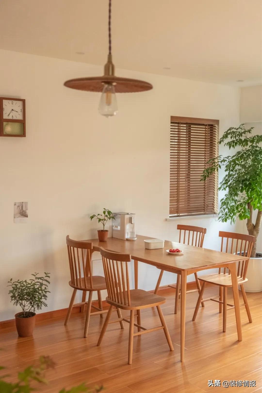 餐厅摆实木餐桌椅，用餐氛围精致情趣，生活过得有仪式！