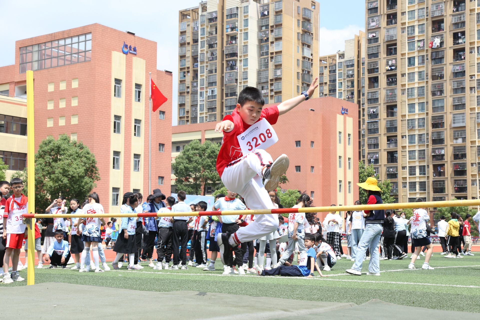 合肥经开实验学校运动会开幕式,合肥市经开自贸区实验学校