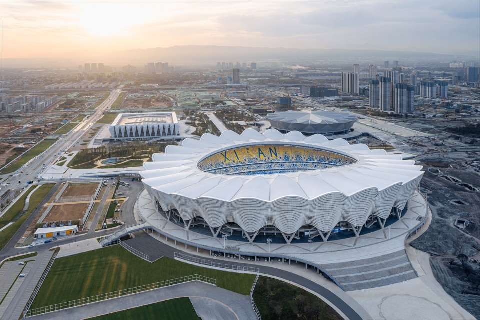 西安奥体中心运动场设计,西安奥体场馆规格