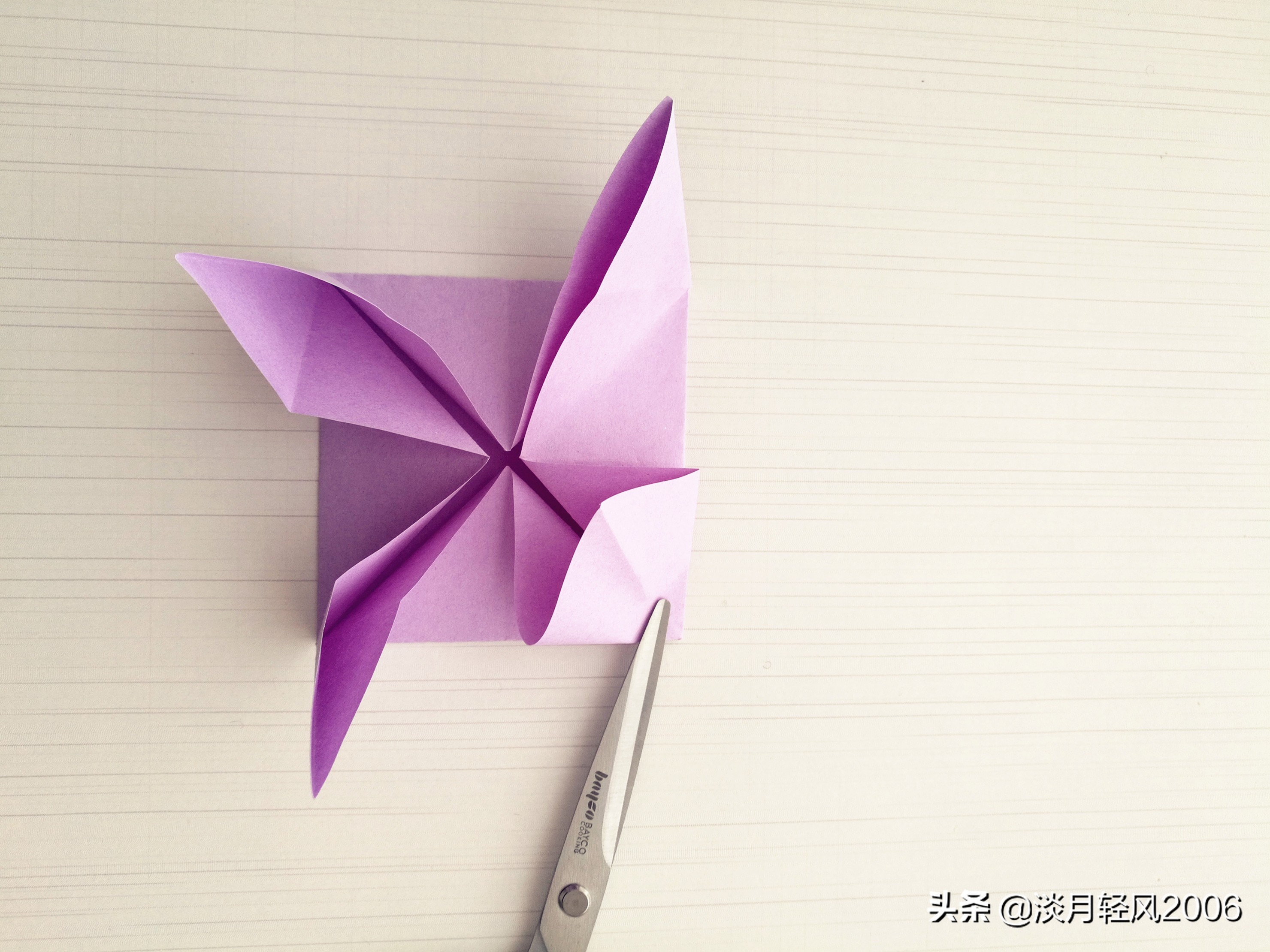 手工DIY制作花篮,简单折少女心的手工