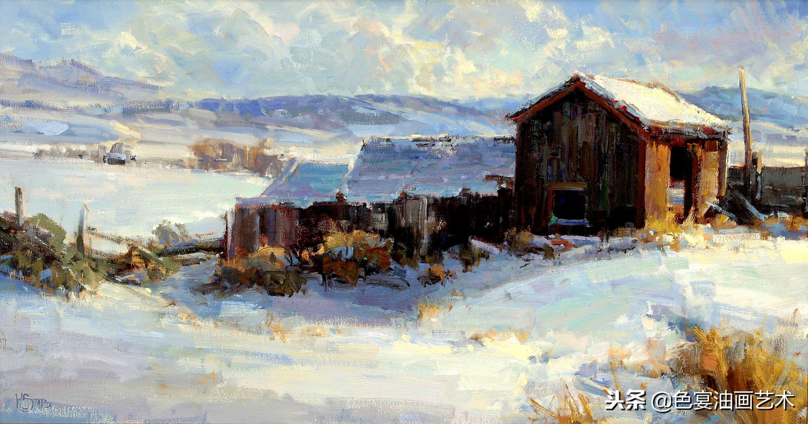 俄罗斯油画大师风景油画教程视频,油画大师油画风景创作教学视频