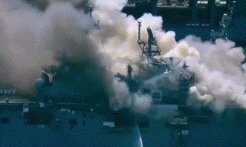 理查德号军舰起火时间,理查德号大火最新进展