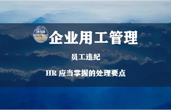 员工违纪处理与纠正,员工违规违纪处理办法总结