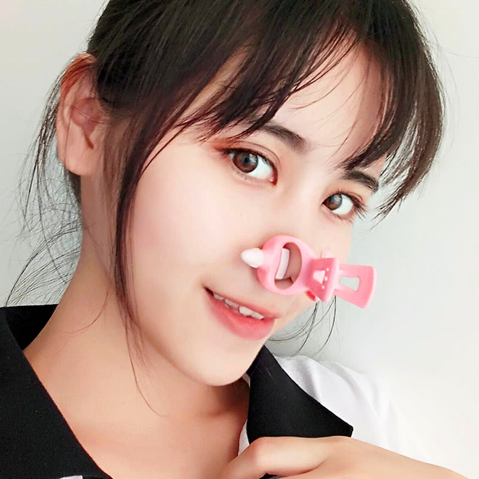 如何让鼻子变得更挺塌鼻梁有救了,塌鼻梁不做手术怎么变高