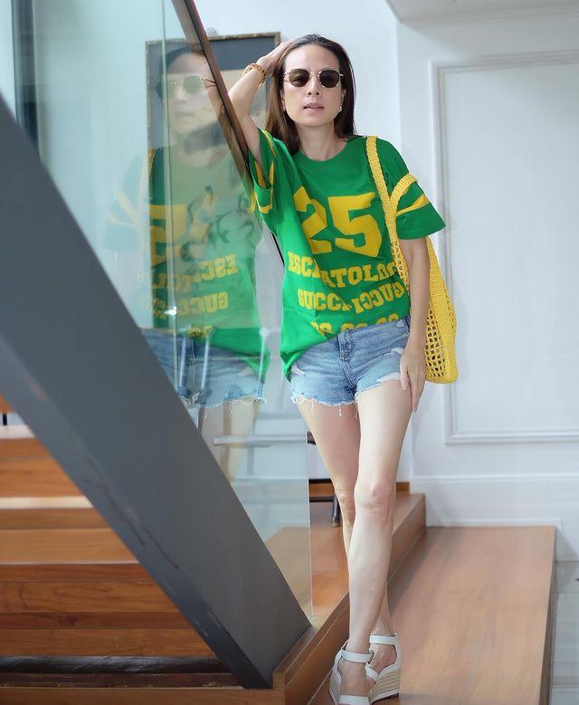 泰国名媛伍伦盼年轻时,泰国富婆伍伦身高体重