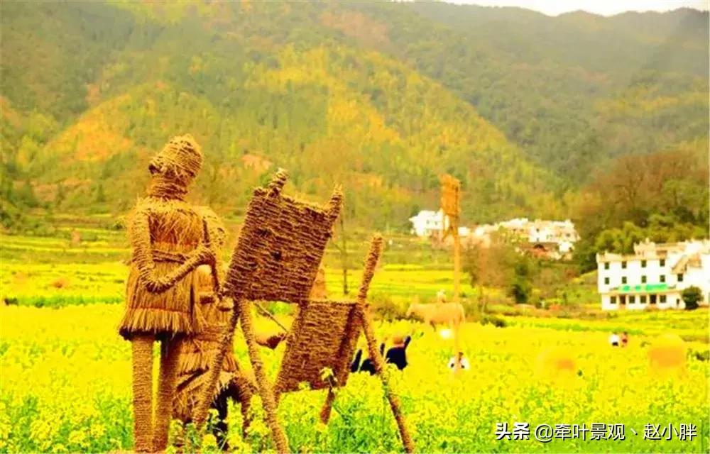 踏春寻美景,踏春赏花梯田漫步