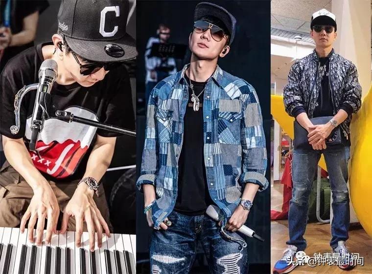 劳力士余文乐爱彼,林俊杰的劳力士手表