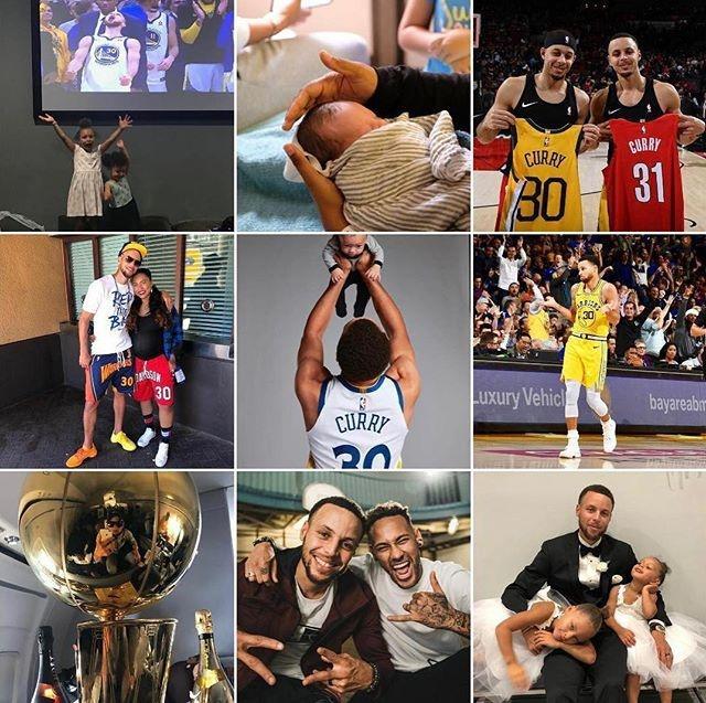 库里晒视频,库里晒照