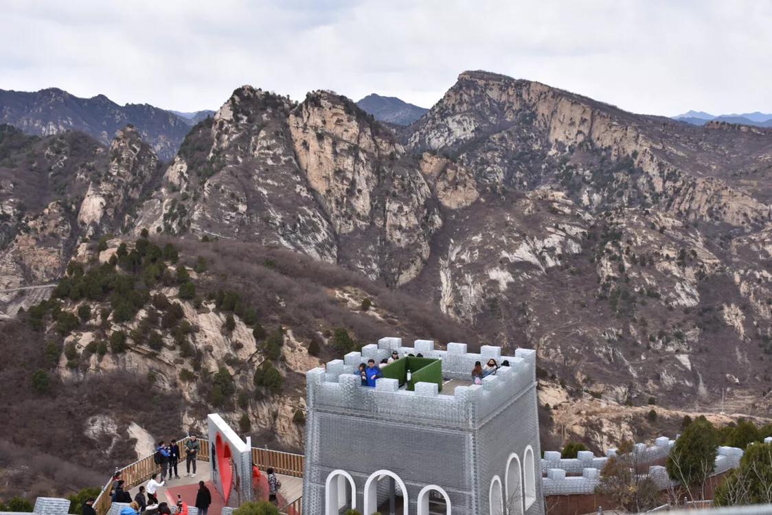 清明去密云清凉谷,北京密云清凉谷玻璃天桥