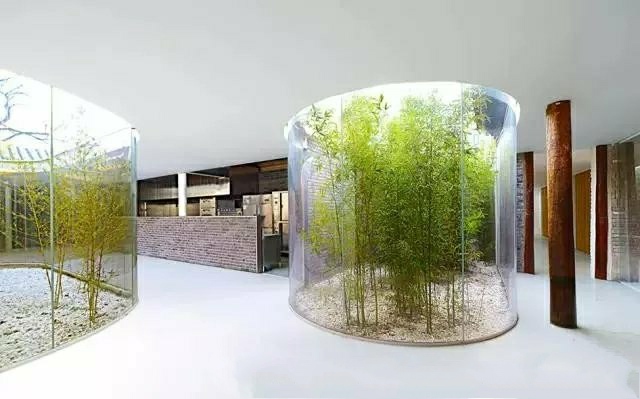 有禅意的天井,景观中的天井