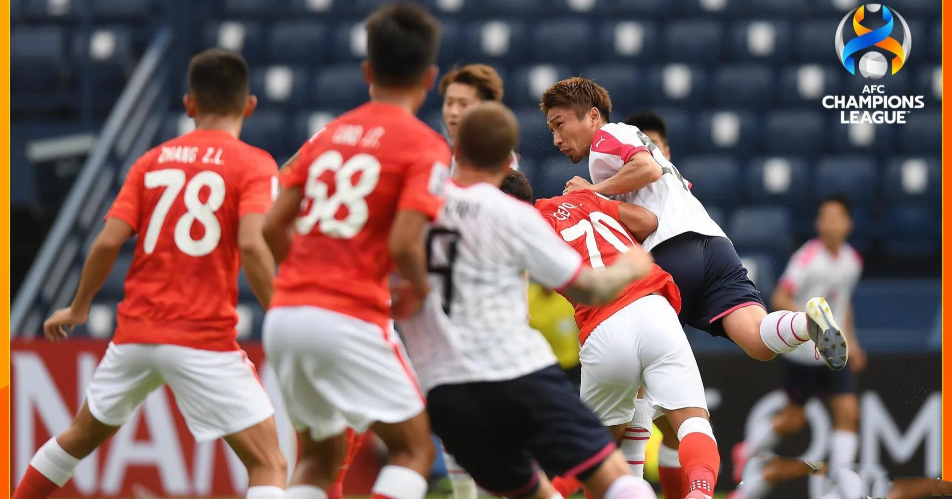 亚冠联赛大阪樱花战平泰港,亚冠恒大爆冷输给大阪樱花