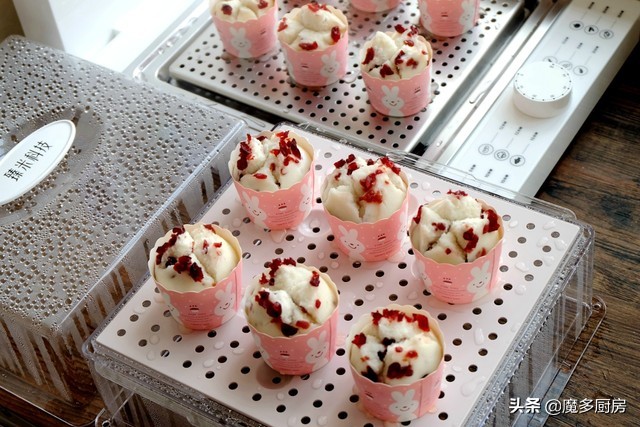 纯大米发糕怎么做又松又软开花,大米发糕的正宗做法简单又好吃