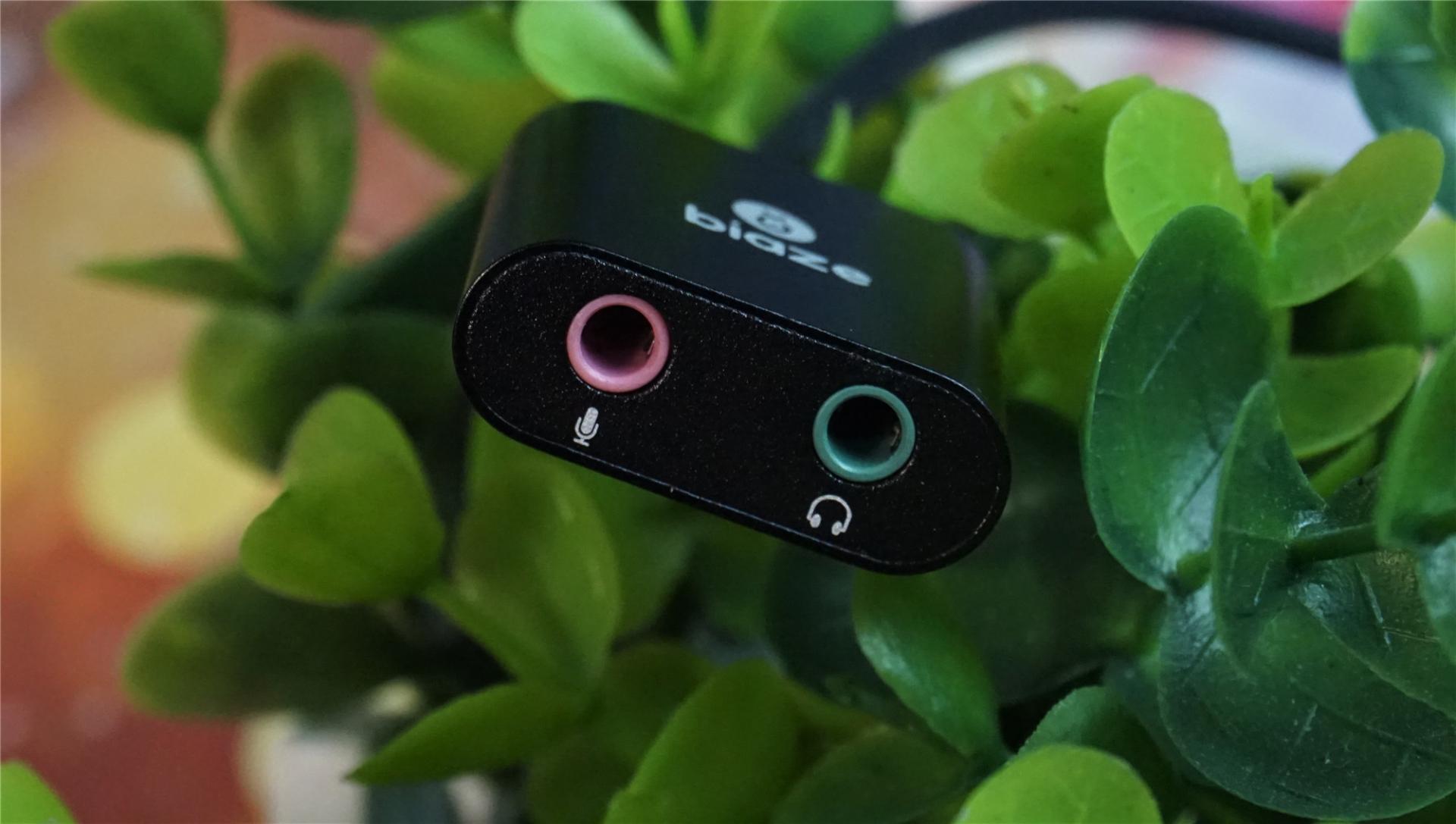 毕亚兹声卡,毕亚兹免驱USB外置独立声卡